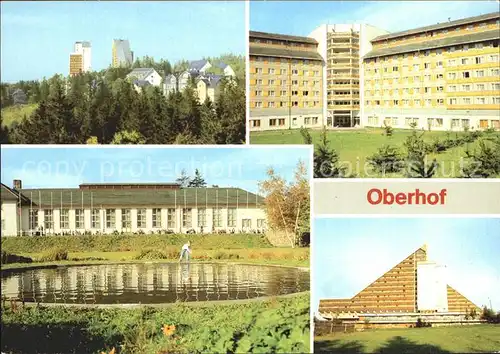 Oberhof Thueringen Interhotel Panorama Kurhaus  Kat. Oberhof Thueringen