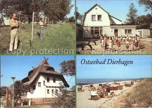 Dierhagen Ostseebad Strand Haus Kappn Brass Kinderferienlagen Kat. Dierhagen Ostseebad