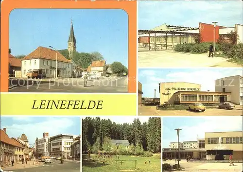 Leinefelde Worbis Restaurants Eichsfelder Hof Stadt Leinefelde Waldklause Koehlersgrund Kat. Leinefelde Worbis