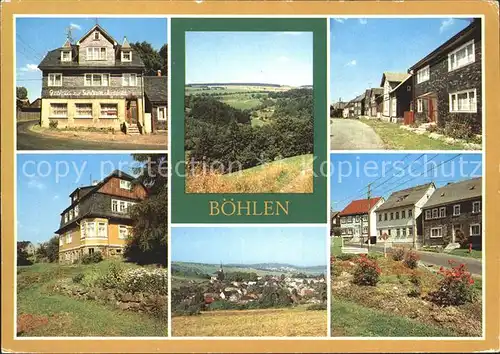 Boehlen Thueringen Restaurant zur Schoenen Aussicht Muehltal Ferienheim Carl Zeiss Jena Kat. Boehlen Thueringen