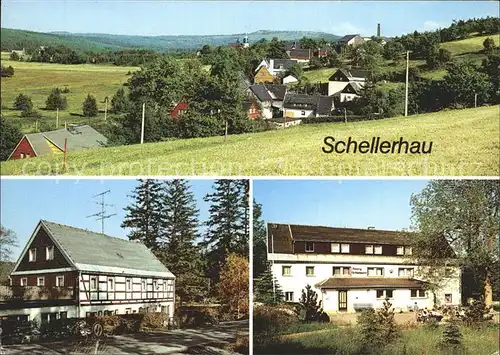 Schellerhau Kahleberg Ferienheim Glueckspilz Jugendherberge Georg Schumann Kat. Altenberg
