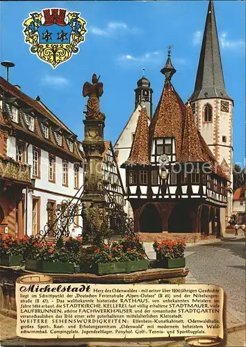 Michelstadt 500 Jahre Rathaus Kat. Michelstadt