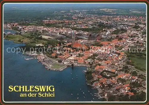 Schleswig Holstein Fliegeraufnahme Kat. Schleswig