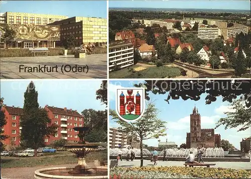 Frankfurt Oder Krankenhaus Franz Mehring Strasse Marienkirche Kat. Frankfurt Oder