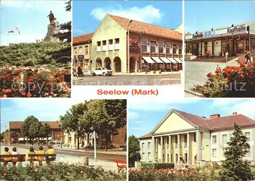 Seelow Puschkinplatz Seelower Hoehen Kat. Seelow