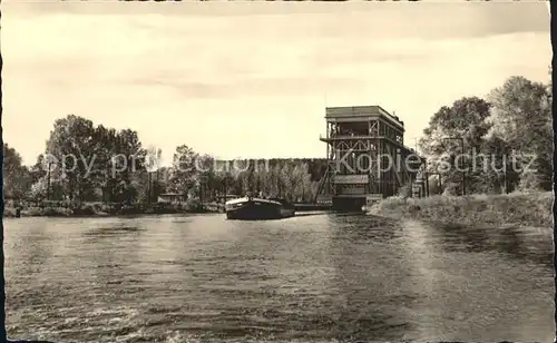 Niederfinow Schiffshebewerk Oder Havel Kanal Kat. Niederfinow