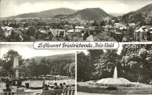 Friedrichroda Schwimmbad  Kat. Friedrichroda