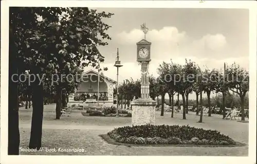 Ahlbeck Ostseebad Konzertplatz Kat. Heringsdorf Insel Usedom