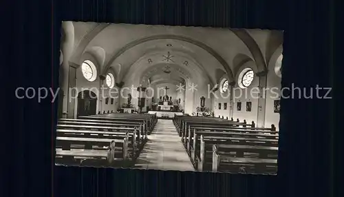 Bad Waldliesborn Katholische Kirche Innenansicht Kat. Lippstadt