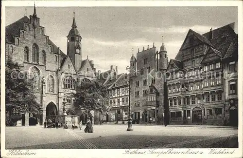 Hildesheim Rathaus Tempelherrenhaus Wedekind Kat. Hildesheim