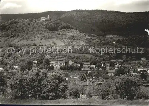 Bad Blankenburg Blick zur Burg Kat. Bad Blankenburg