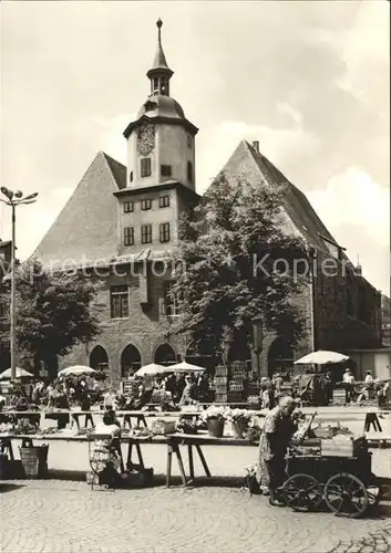 Jena Wochenmarkt Ratszeise Kat. Jena