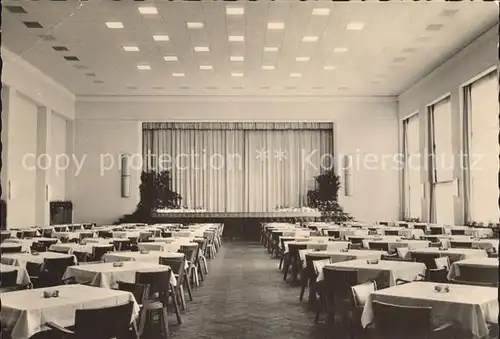 Ahlbeck Ostseebad Haus der Erholung Speisesaal Kat. Heringsdorf Insel Usedom