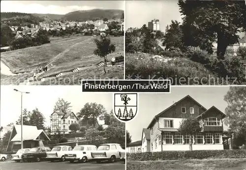 Finsterbergen Haus Heinfels Gasthaus Waldschloesschen  Kat. Finsterbergen Thueringer Wald