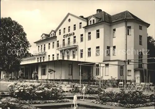 Bad Lausick Kurhaus Kliniksanatorium Kat. Bad Lausick