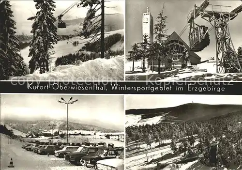 Oberwiesenthal Erzgebirge Seilbahn  Kat. Oberwiesenthal