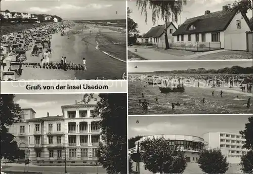 Usedom Bansin Heringsdorf Zempin Ahlbeck Loddin Koelpinsee Kat. Usedom