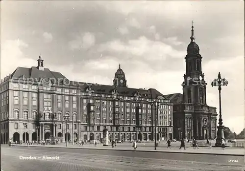 Dresden Altmarkt  Kat. Dresden Elbe