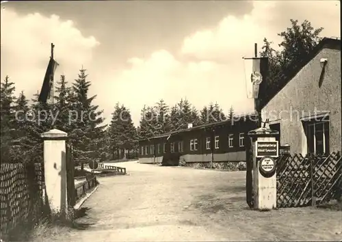 Hormersdorf Erzgebirge Jugendherberge Adolf Hennecke Kat. Hormersdorf Erzgebirge