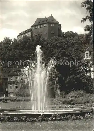 Greiz Thueringen Schloss  Kat. Greiz