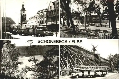 Schoenebeck Elbe Minibuss Stadtrundfahrten Bierer Berg  Kat. Schoenebeck