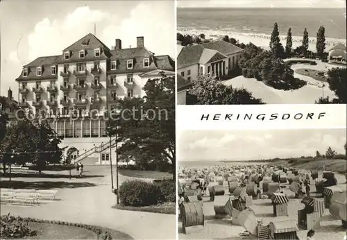 Heringsdorf Ostseebad Usedom Strand Erholungsheim Solidaritaet  Kat. Heringsdorf