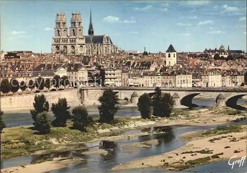 Orleans Loiret Pont Geore V Cathedrale Sainte Croix  Kat. Orleans