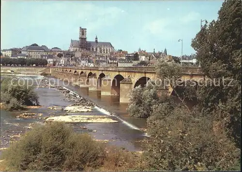 Nevers Nievre Pont sur la Loire  Kat. Nevers
