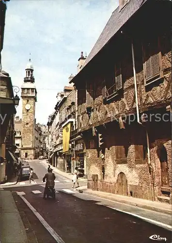 Moulins Allier Rue Fleche Horloge  Kat. Moulins