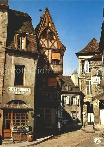 Moulins Allier Vieilles maisons Restaurant  Kat. Moulins