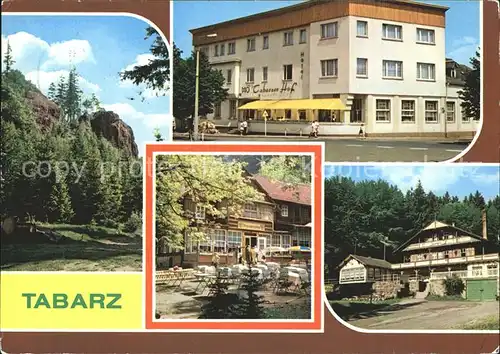 Tabarz Aschenberg Hotel Tabarzer Hof Schweizerhaus  Kat. Tabarz Thueringer Wald