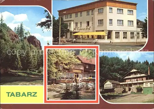 Tabarz Aschenberg Hotel Tabarzer Hof HOG Massemuehle  Kat. Tabarz Thueringer Wald