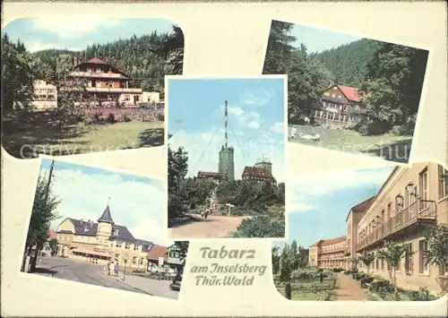 Tabarz Hotel Gebaeude  Kat. Tabarz Thueringer Wald