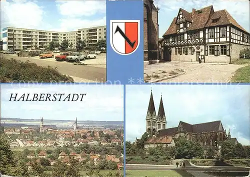 Halberstadt Hermann Matern Ring Gleimhaus Dom  Kat. Halberstadt
