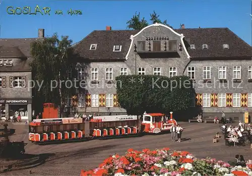 Goslar Bimmelbahn Glockenspielhaus  Kat. Goslar