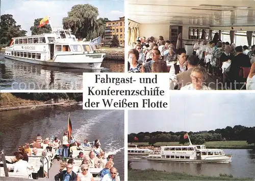 Muelheim Ruhr Weisse Flotte  Kat. Muelheim an der Ruhr