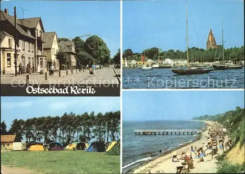 Rerik Ostseebad Campingplatz Hafen Strand  Kat. Ostseebad Rerik