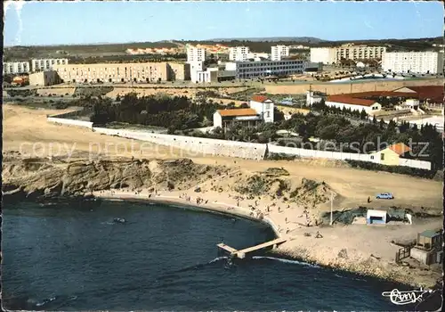 Port de Bouc Fliegeraufnahme Strand  Kat. Port de Bouc