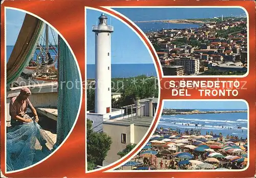 San Benedetto Del Tronto Strand Turm  Kat. San Benedetto Del Tronto
