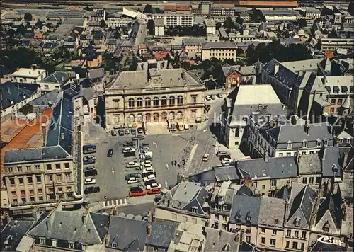 Laon Aisne Fliegeraufnahme Place Hotel de Ville  Kat. Laon