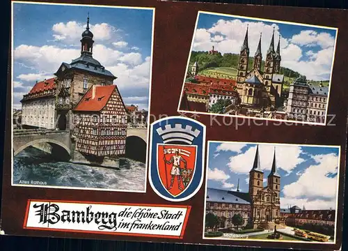 Bamberg Dom Altes Rathaus Michelsberg Kat. Bamberg