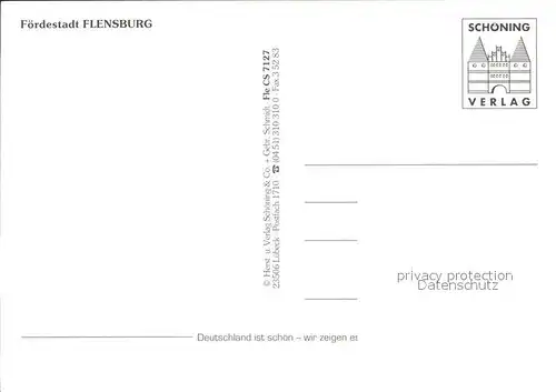 Flensburg Fliegeraufnahme Kat. Flensburg