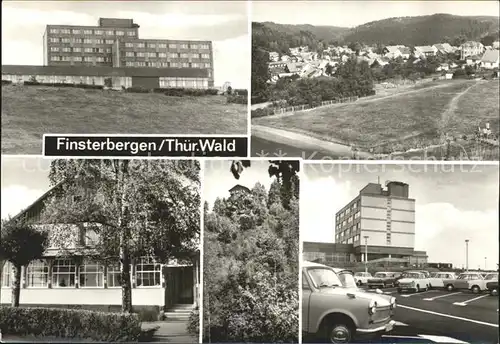 Finsterbergen Erholungsheim Wilhelm Pieck Gaststaette Waldschloesschen Blockhuette  Kat. Finsterbergen Thueringer Wald