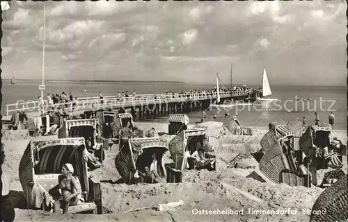 Timmendorfer Strand Seebruecke Kat. Timmendorfer Strand