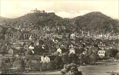 Eisenach Thueringen mit Wartburg Kat. Eisenach