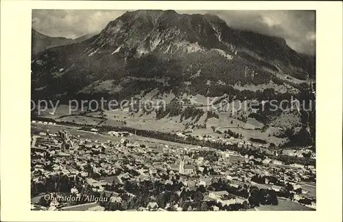 Oberstdorf Totalansicht Kat. Oberstdorf