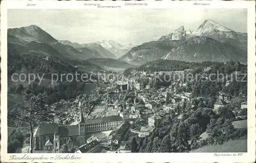 Berchtesgaden vom Lockstein Kat. Berchtesgaden