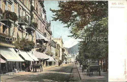 Bad Ems Koernerstrasse Pferdekutschen Kat. Bad Ems