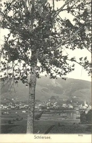 Schliersee Teilansicht Kat. Schliersee