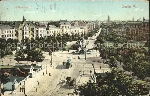 Berlin Luetzowplatz Kat. Berlin